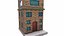 3D model Cartoon Building Low-poly  PBR