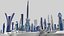 3D model Metaverse City X1 Concept