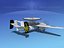 grumman e-2c hawkeye 3d model