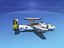 grumman e-2c hawkeye 3d model