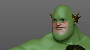 3D Superhero - Male - Animated