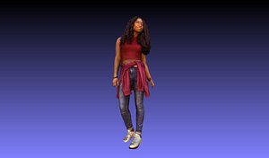 3D woman model