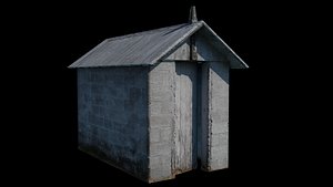 3D Old Outhouse or Shed Thingy