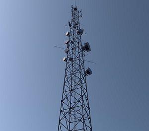 telecommunication tower telecom 3D