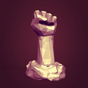 3D Hand - Fist -- Ready for 3D Printing