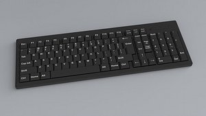 Keyboard 3D model