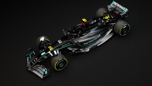 modelo 3d F1 Mercedes W14B Actualización temporada 2023 - TurboSquid ...