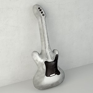 3D guitar soft toy h