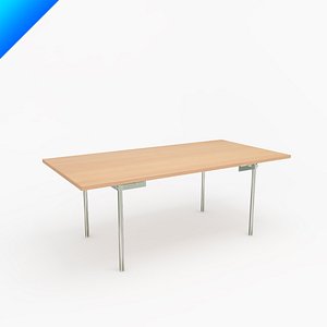 ch318 table design hans wegner 3ds