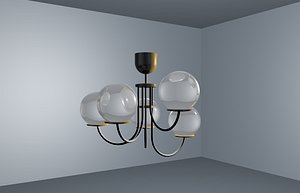 3d room chandelier model