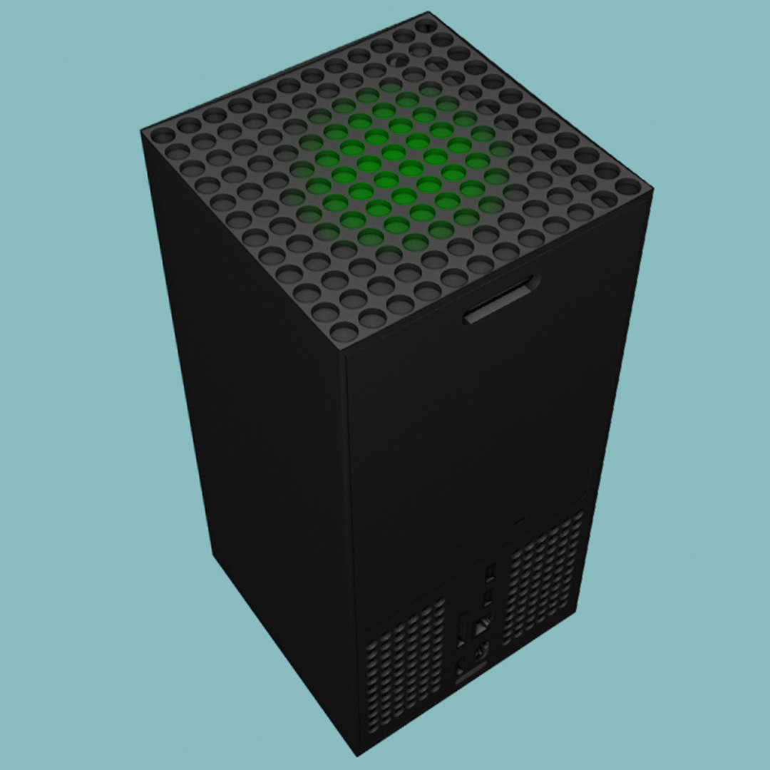 Xbox Series X 3D Model - TurboSquid 1588236