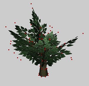 free shrub 3d model