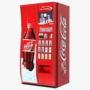3D Coca Cola Vending Machine