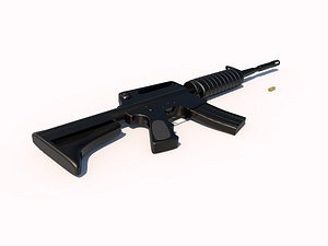firearms rifle weapon 3d model