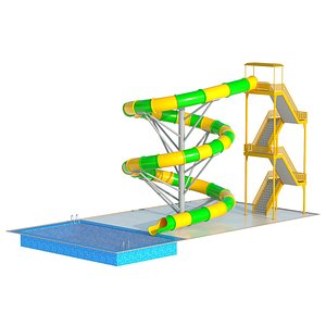 3D Water Slide 03
