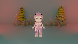 3D Sonny angel spinosaurus