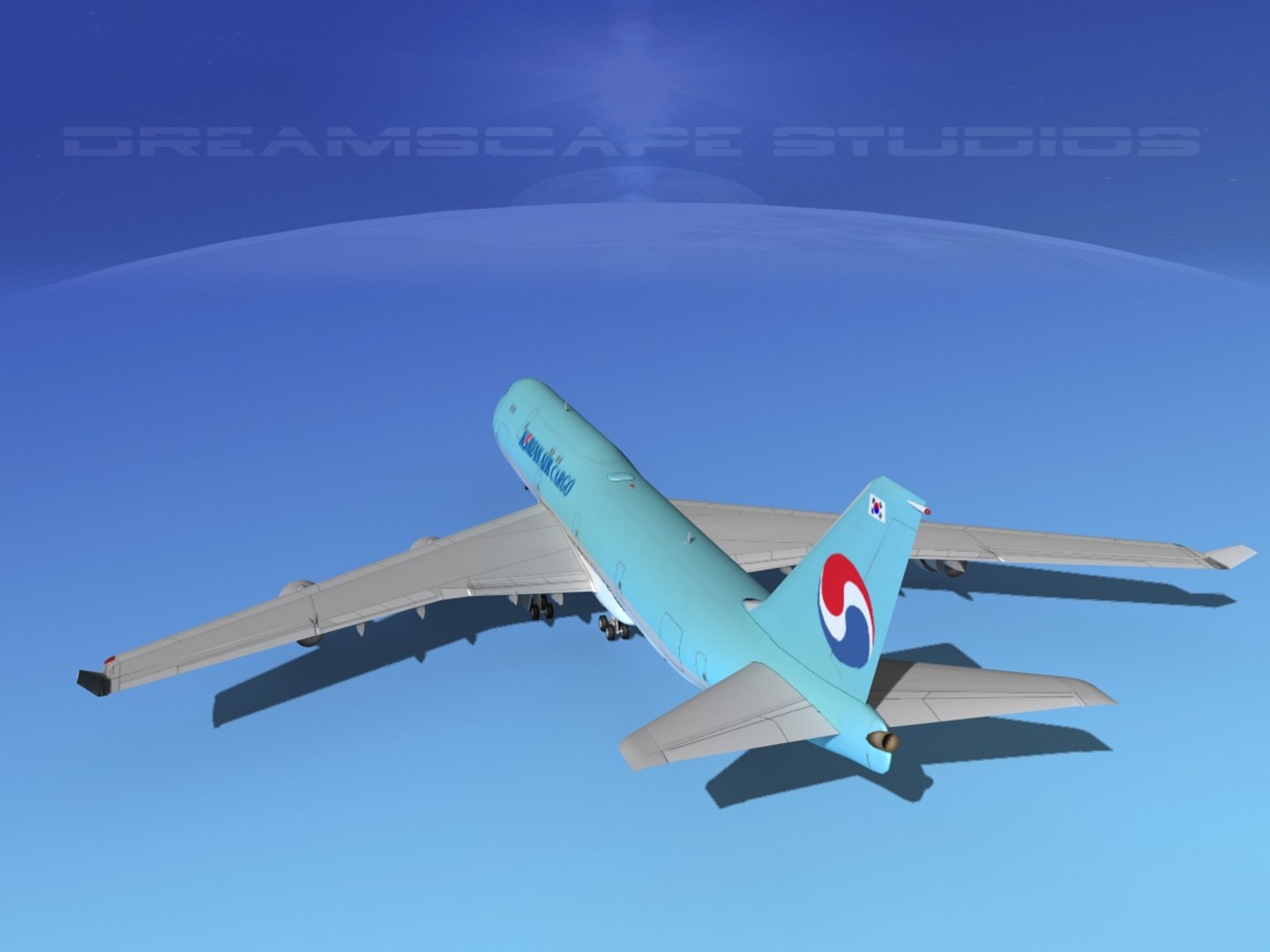 Boeing 747 747-8 747-8i 3d Dwg