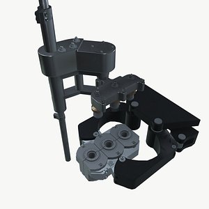 3D Pneumatic machine model