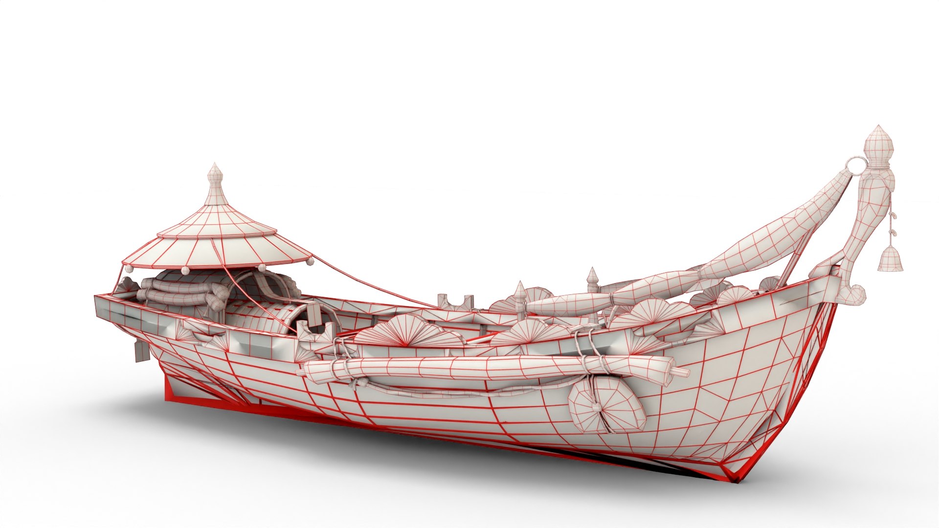Premium 3D Boat-Realistic Customizable Model - TurboSquid 2299247
