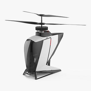 eVTOL Air Mobility Vehicle Rigged