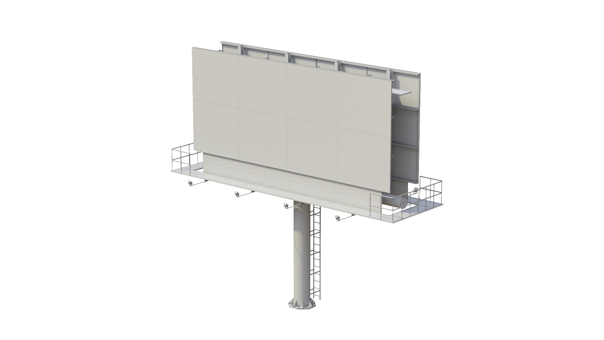 3D Unipole Billboard - Double-Side Panel Bulletin model https://p.turbosquid.com/ts-thumb/84/R9NBfs/Jp/r_21/png/1790892351/1920x1080/fit_q87/30e8f96d6c17d4c0d9f921a1d70ffe99727afdf1/r_21.jpg