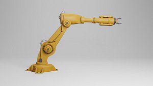 Robot Arm machine and rig bone