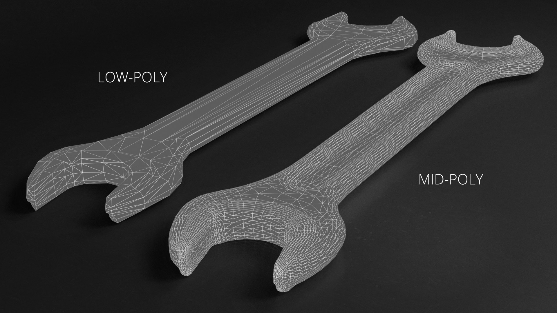 Photoreal Wrench Gameready Model 03 3D Model TurboSquid 1842815