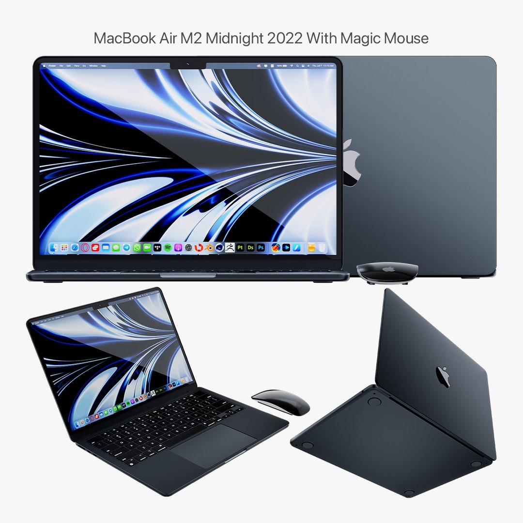 MacBookAir (2020 M1)  Magic Mouse (黒)付きSSD…256GB