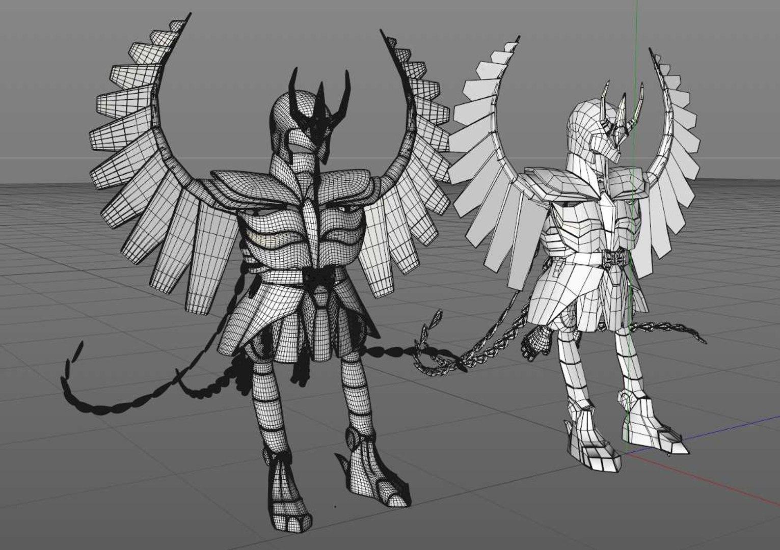Ikki Phoenix Cloth - Saint Seiya - 3D Model - TurboSquid 1737576