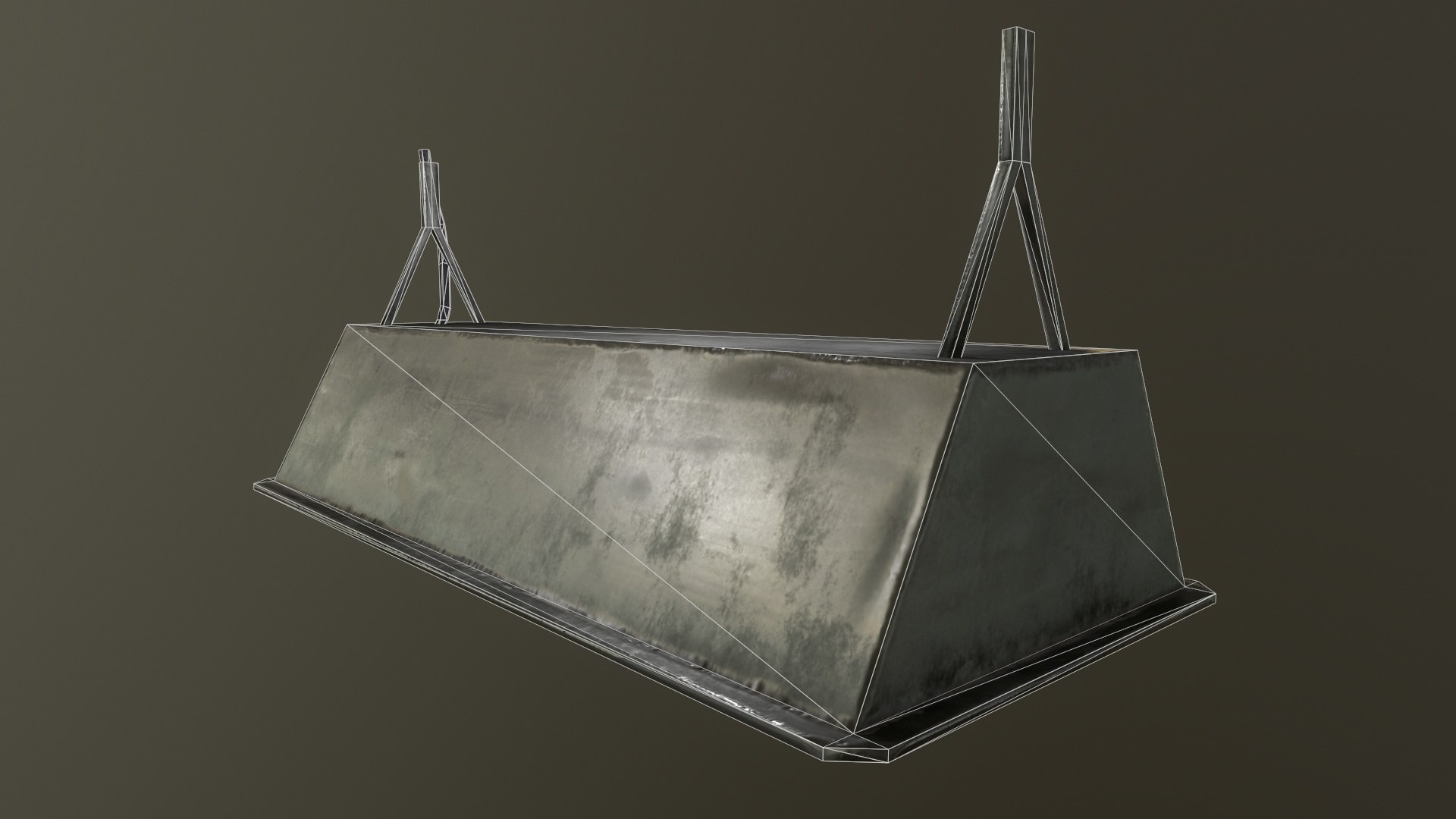 3D old ceiling model - TurboSquid 1383234