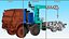 Hyundai HLC 8016 Crane Equipment on Kamaz Truck Rigged for Maya