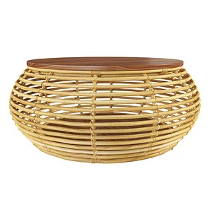 Mico Rattan Coffee Table 2017