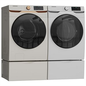 3D Washing and drying machine Samsung 06