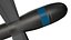 GBU-44 B Viper Strike Glide Bomb with Foldable Wings Silver