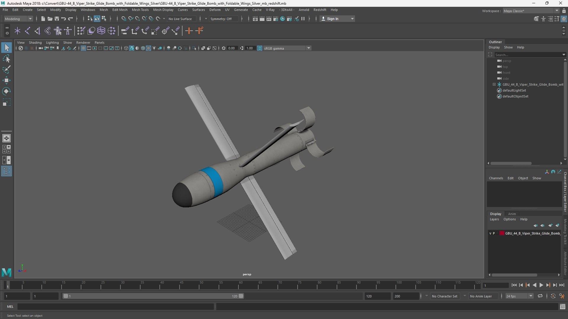 3D GBU-44 B Viper Strike Glide Bomb with Foldable Wings Silver https://p.turbosquid.com/ts-thumb/84/bHlW27/Zy/gbu44_b_viper_strike_glide_bomb_with_foldable_wings_silver_1002/jpg/1764280217/1920x1080/fit_q87/8860b8c71e337f93ff1a3eb42012fa914e960d1e/gbu44_b_viper_strike_glide_bomb_with_foldable_wings_silver_1002.jpg