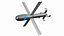 GBU-44 B Viper Strike Glide Bomb with Foldable Wings Silver