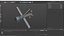 GBU-44 B Viper Strike Glide Bomb with Foldable Wings Silver
