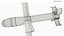 GBU-44 B Viper Strike Glide Bomb with Foldable Wings Silver