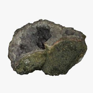Rock with Minerals Scan