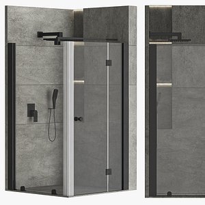 Shower cabin 04 3D model