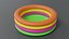 cartoon outdoor rubber swimming pool 3D model