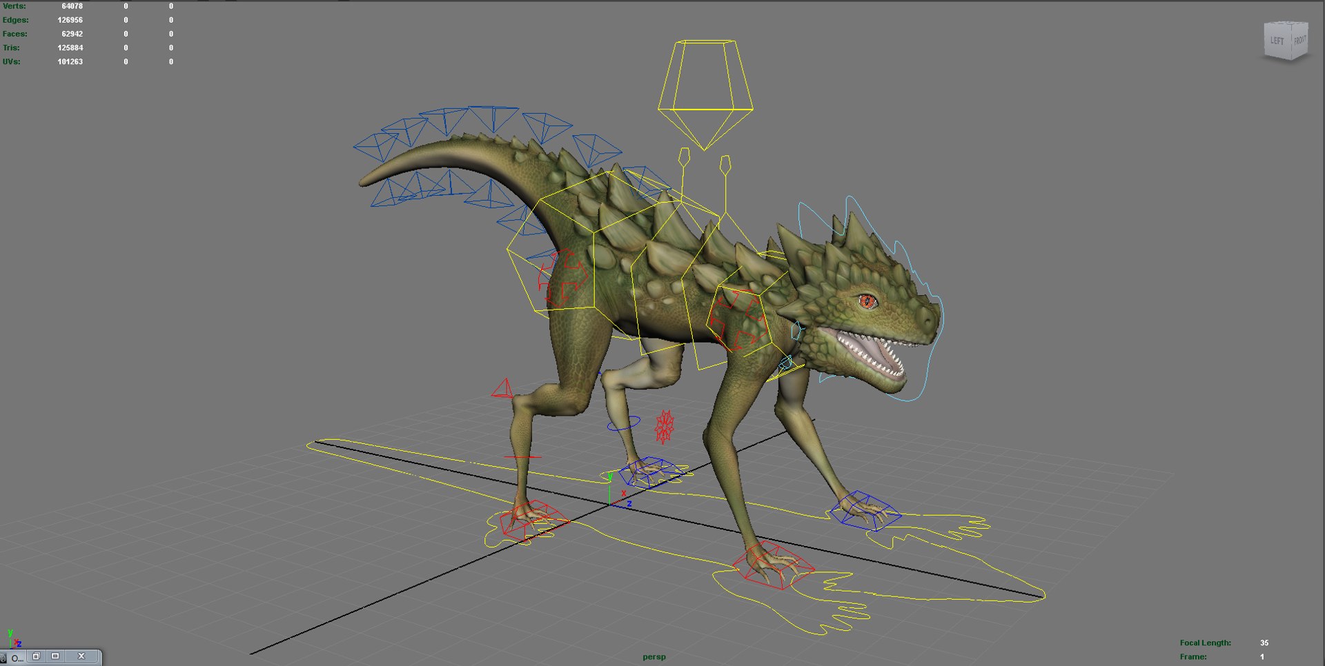 Lizard 3d Ma