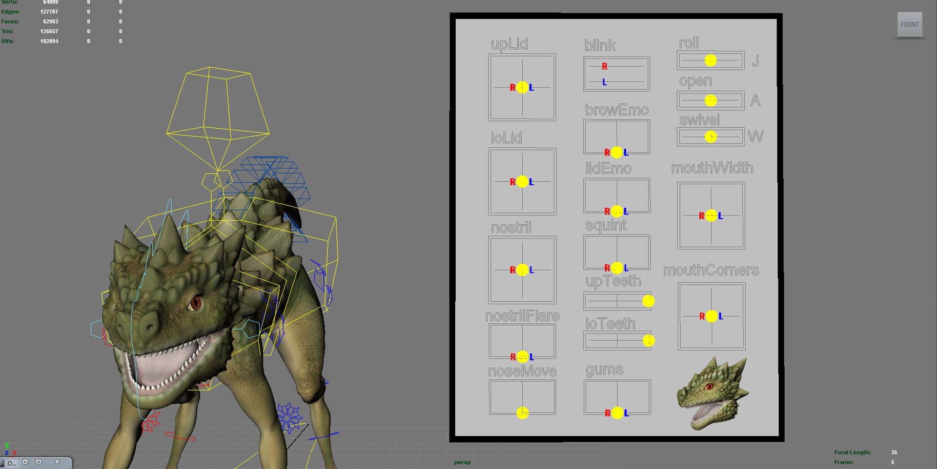 Lizard 3d Ma