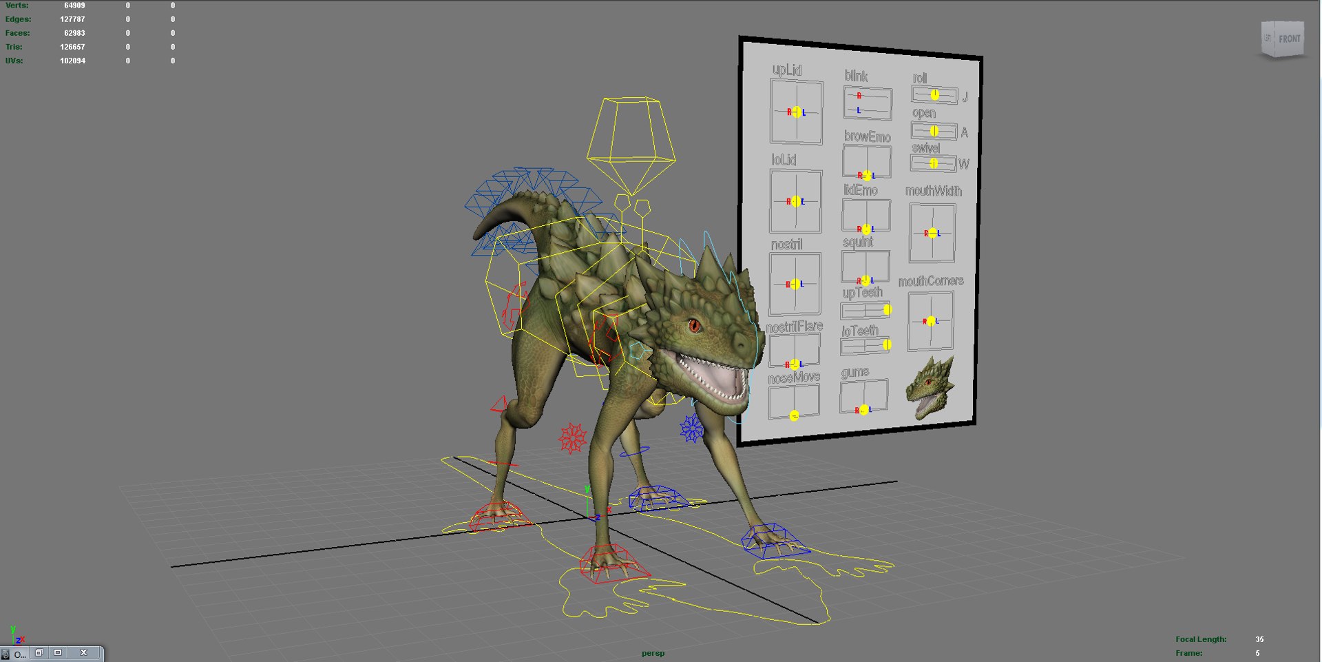 Lizard 3d Ma