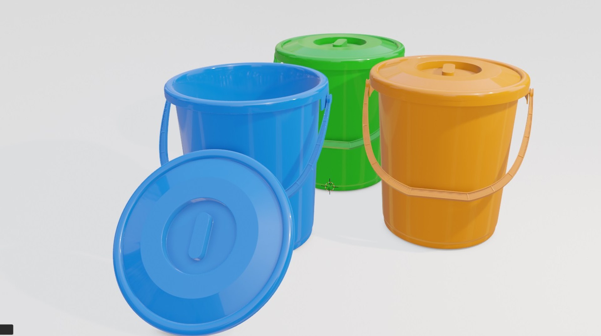 3D Model Plastic Bucket - TurboSquid 1545592