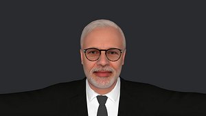 Narendra Modi  Realistic Full Body Fully Rigged 3D Character 3D model