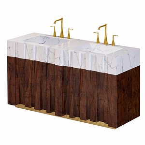 3D LAPIAZ VANITY CABINET by maisonvalentina