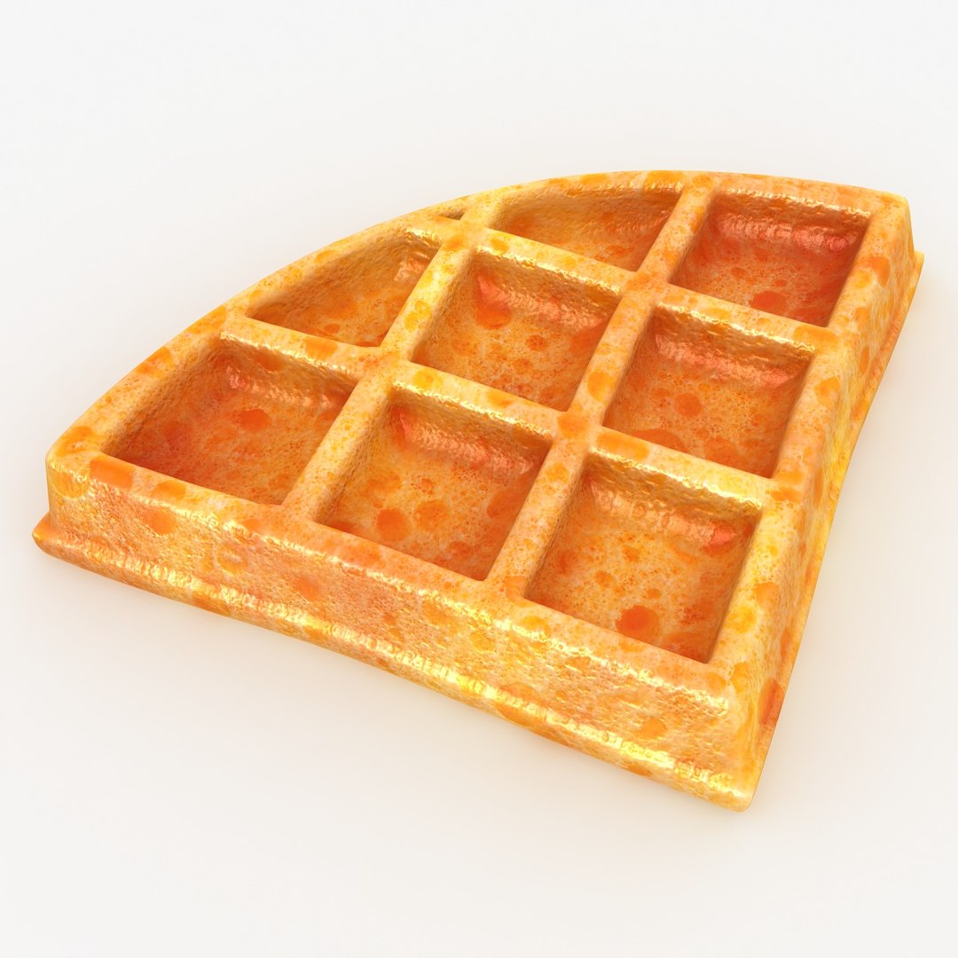 Realistic Waffle 02 Max