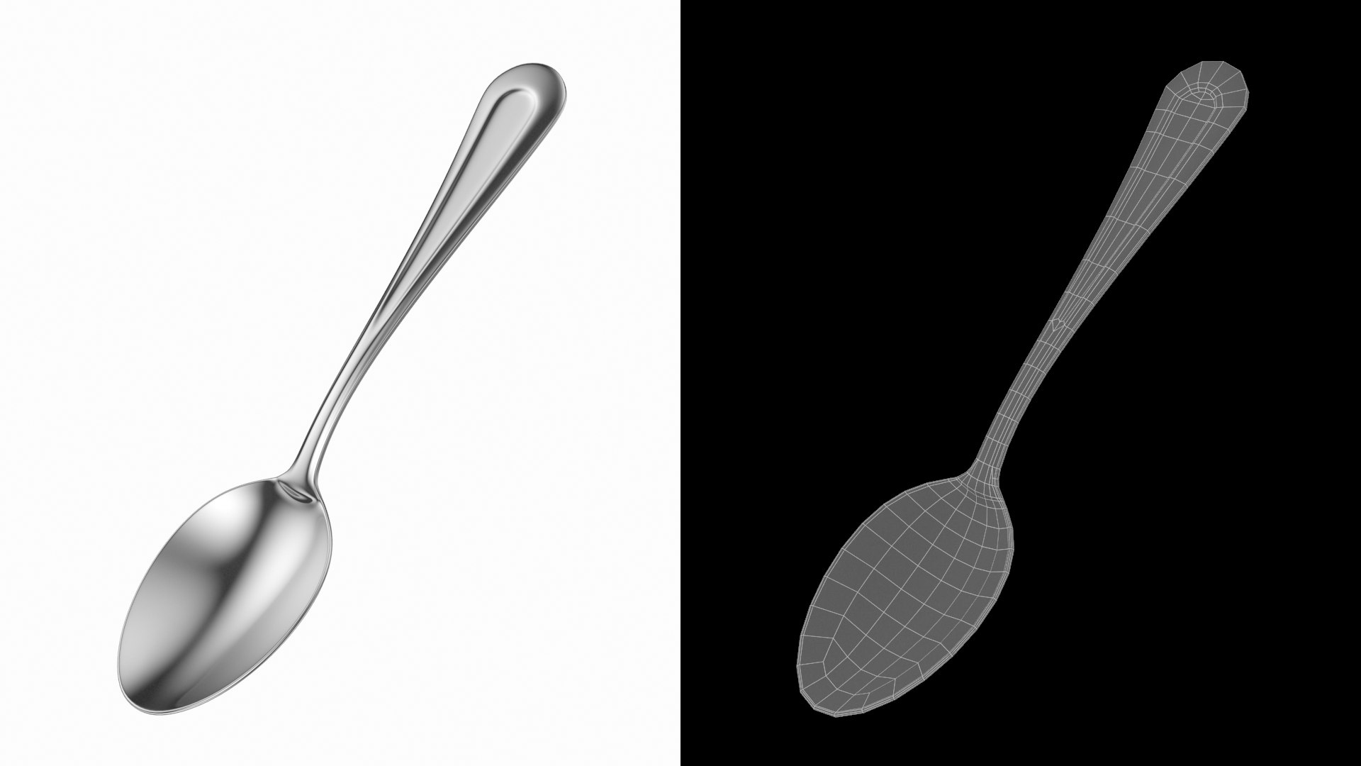 3D Table Dinner Spoon Classic Cutlery Model - TurboSquid 2208023