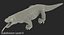 Dragão de Komodo equipado para Cinema 4D